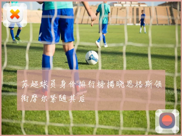 苏超球员身价排行榜揭晓恩格斯领衔摩尔紧随其后